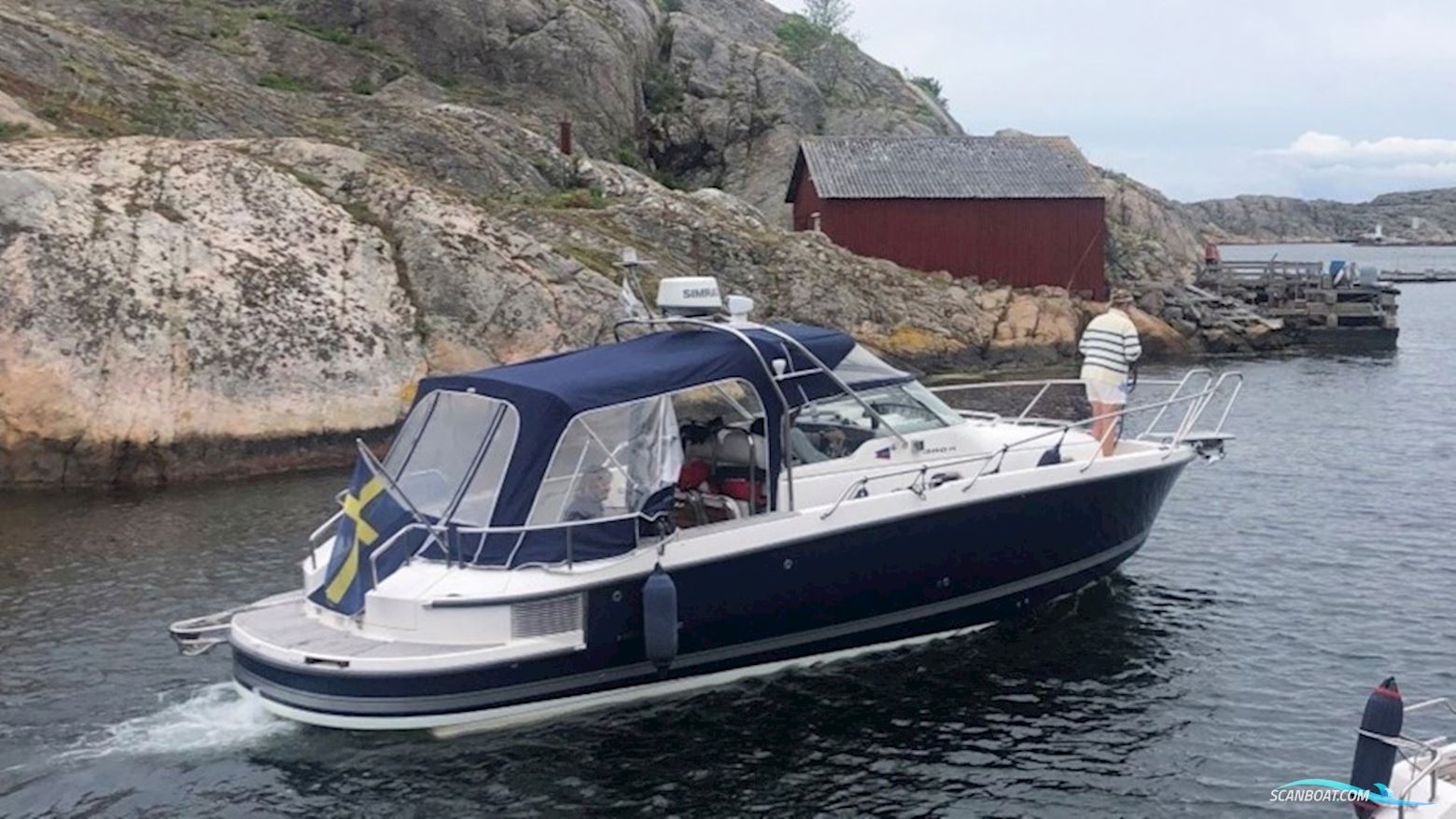 Nimbus 300R Motorboat 2008, with Volvo Penta D6-370 engine, Sweden