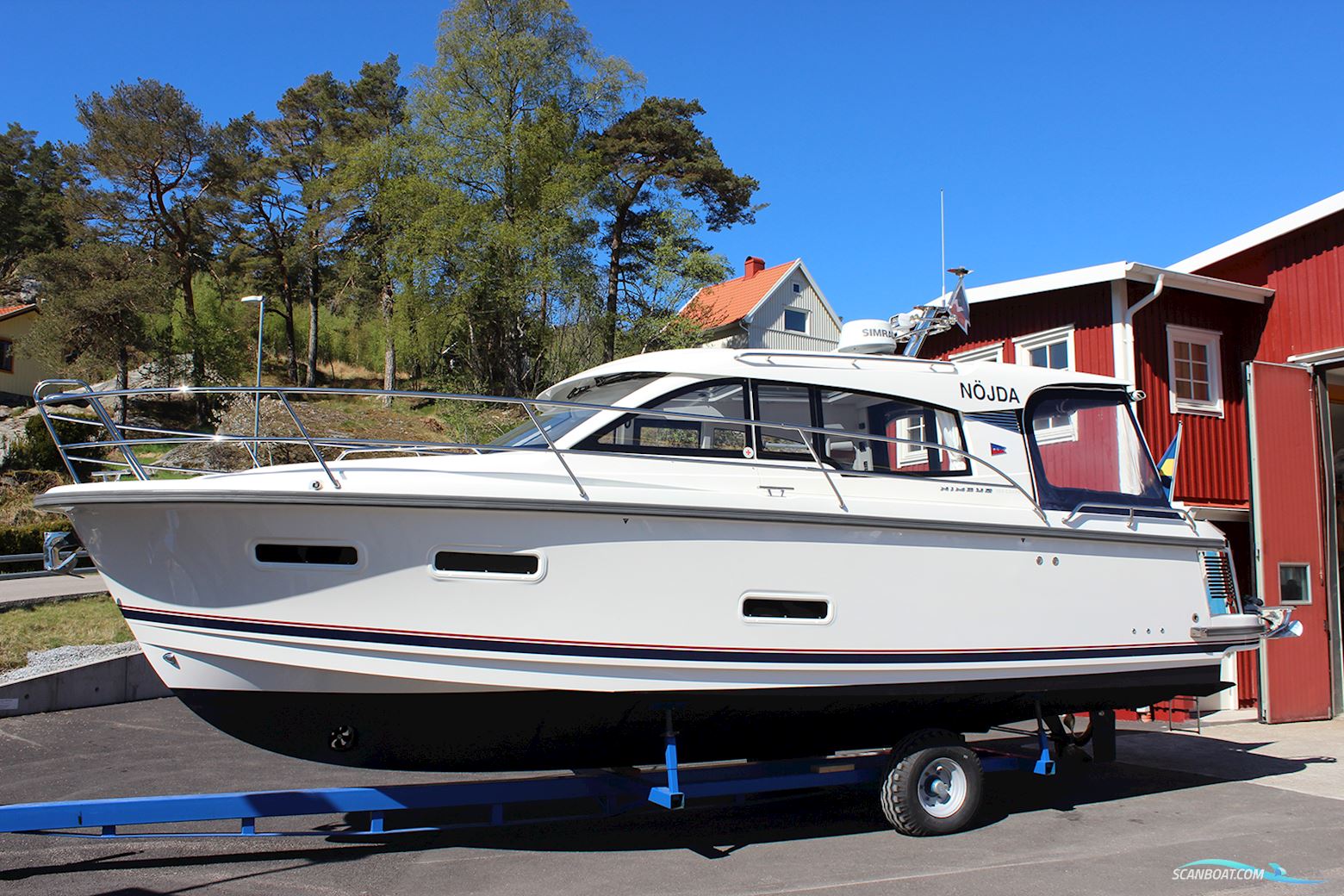Nimbus 305 Coupe Motorboat 2017, with Volvo Penta engine, Sweden