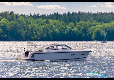 Nimbus 305 Drophead Motorboat 2025, with Torqeedo Deep Blue 50i. 2x40kWh Deep Blue Battery BMW i3 engine, Denmark