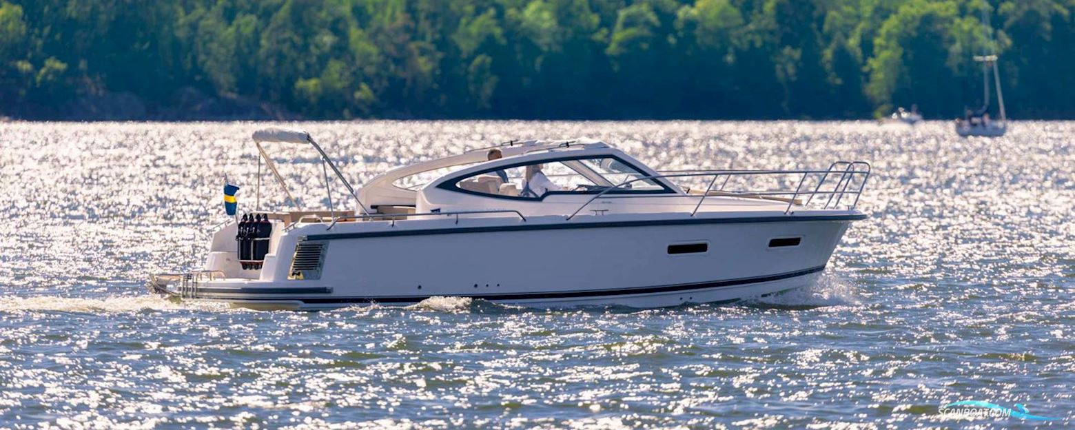 Nimbus 305 Drophead. Som ny. Motorboat 2022, with Volvo Penta engine, Denmark