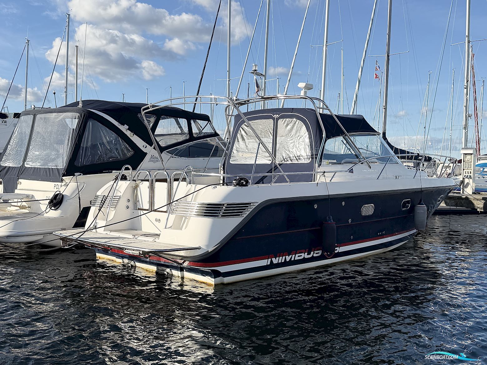 Nimbus 33 Nova Motorboat 2003, with Volvo Penta KAD 300 EDC engine, Denmark