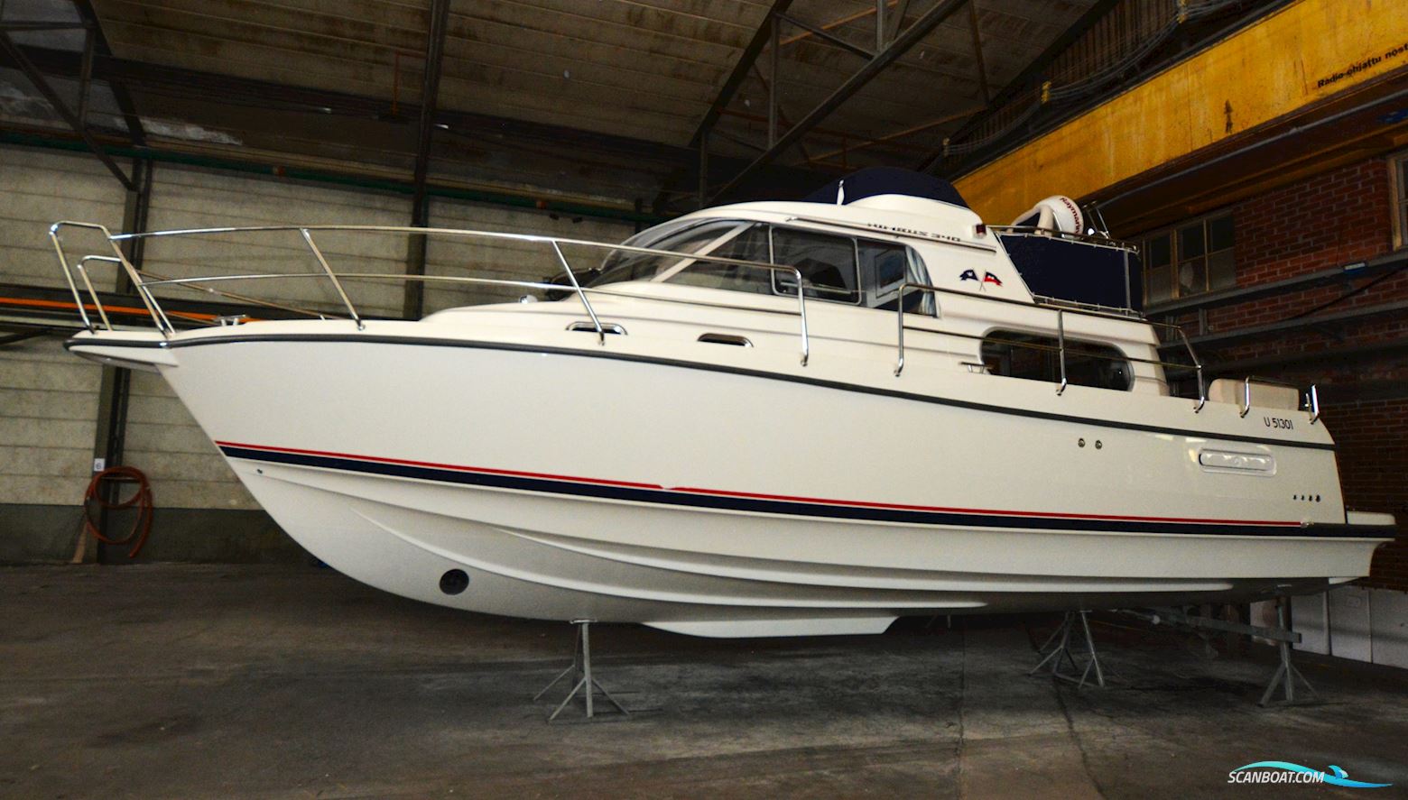 Nimbus 340 Commander Fly Motorboat 2007, with Volvo Penta 1 x D6 330 hp engine, Finland