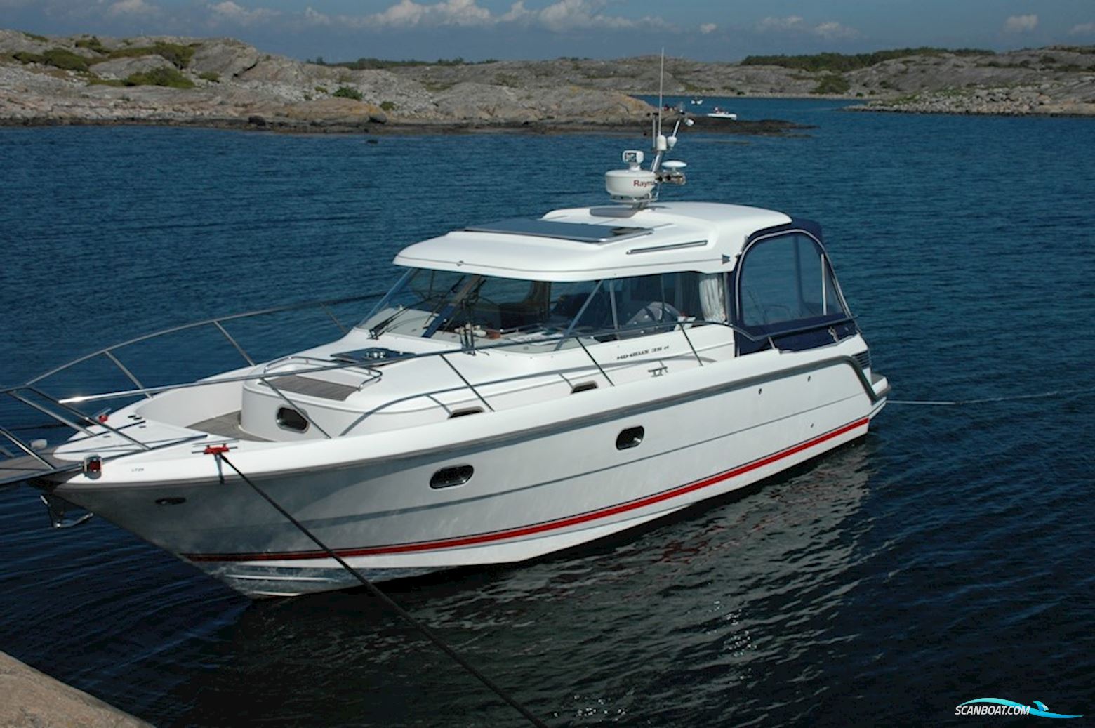 Nimbus 35 Nova Coupé Motorboat 2008, with Volvo Penta D4-260 engine, Sweden