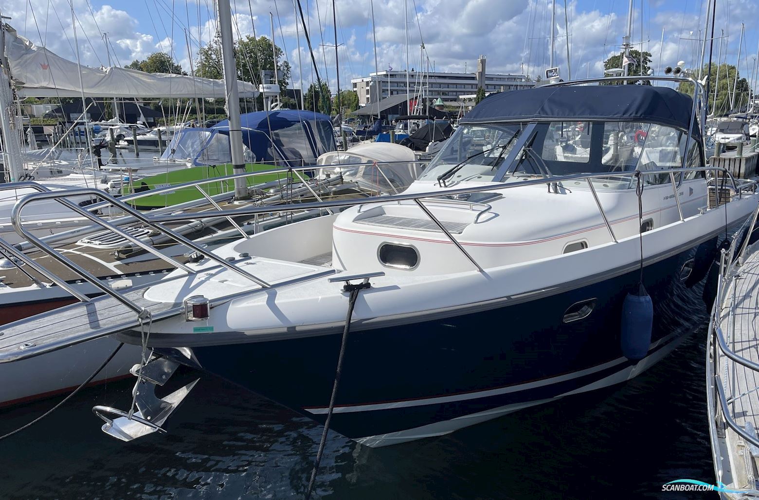 Nimbus 35 Nova Coupe Motorboat 2006, with Volvo Penta D4 260 x 2 engine, Denmark