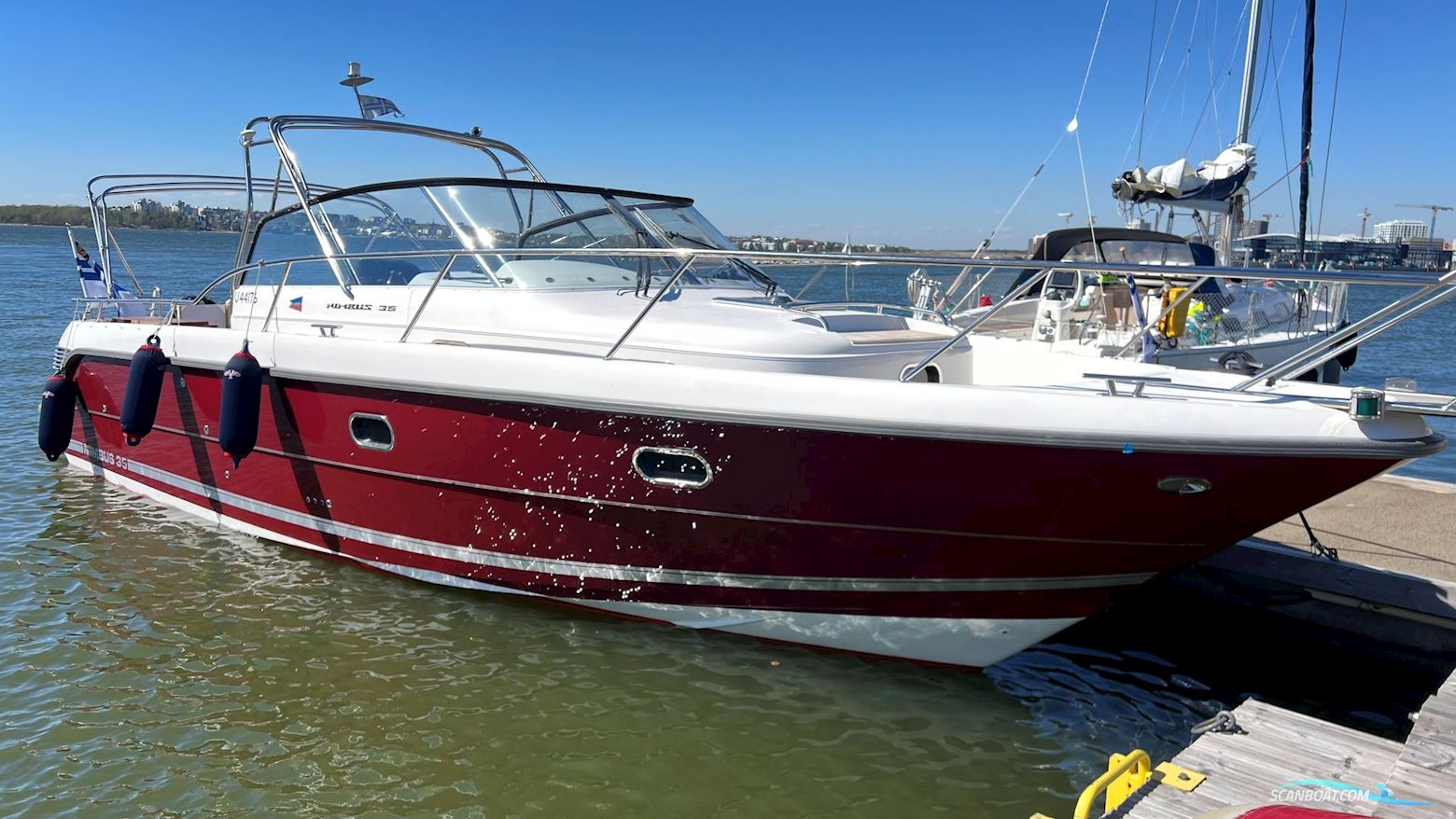 Nimbus 35 Nova Motorboat 2004, with Volvo Penta D4-210A-A engine, Finland