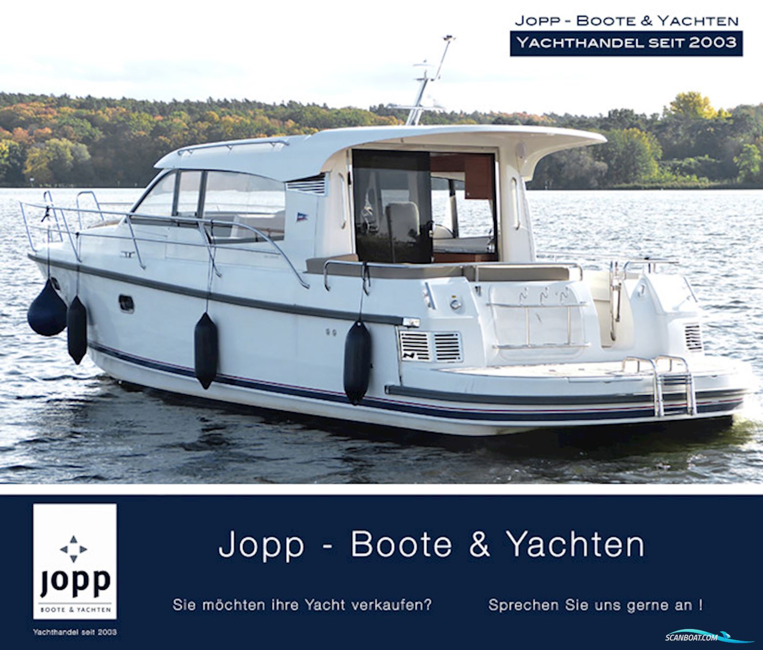 Nimbus 365 Coupé Motorboat 2019, with Volvo Penta D6 engine, Germany
