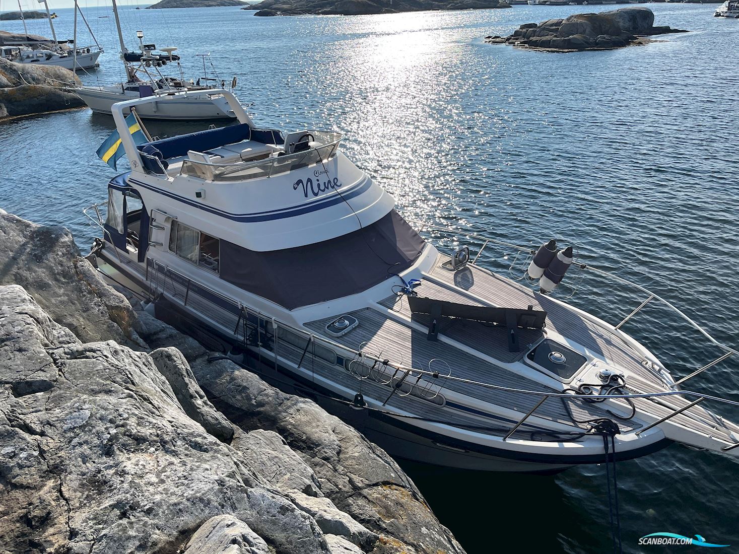Nimbus 4000 Motorboat 1986, with Kamd 44 engine, Sweden