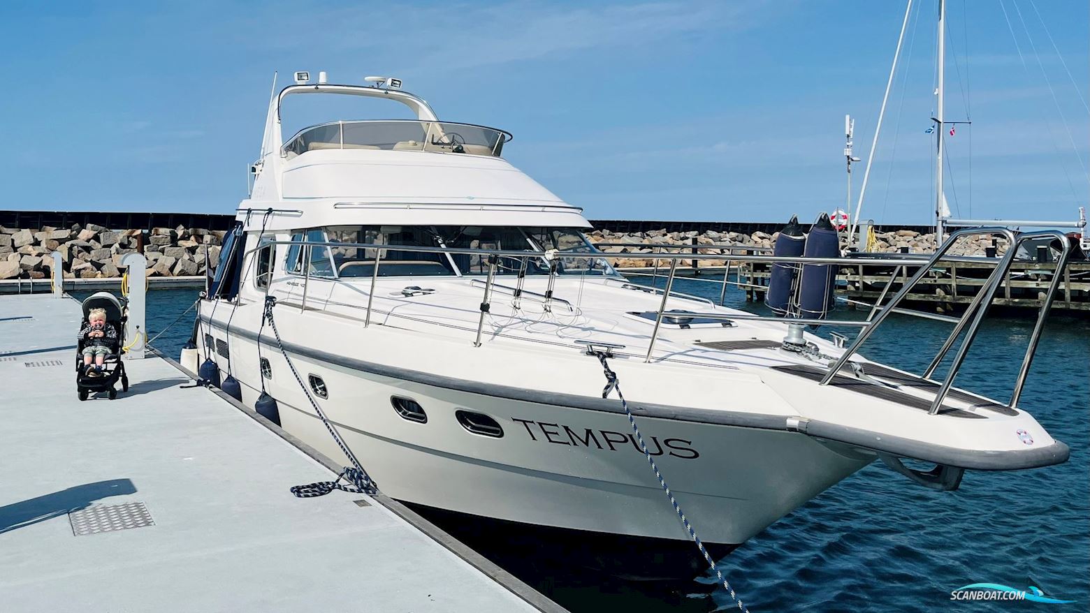 Nimbus 42 Mega Fly - 1993 Motorboat 1993, with 2 x Volvo Penta Tamd62 TD engine, Denmark