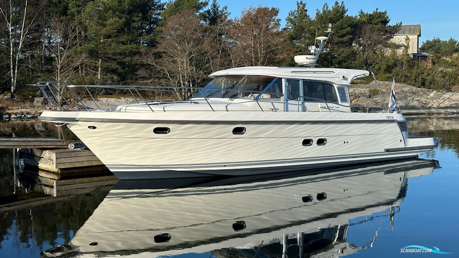 Nimbus 43 Nova Motorboat 2010, with Volvo Penta D6-370 KA engine, Finland