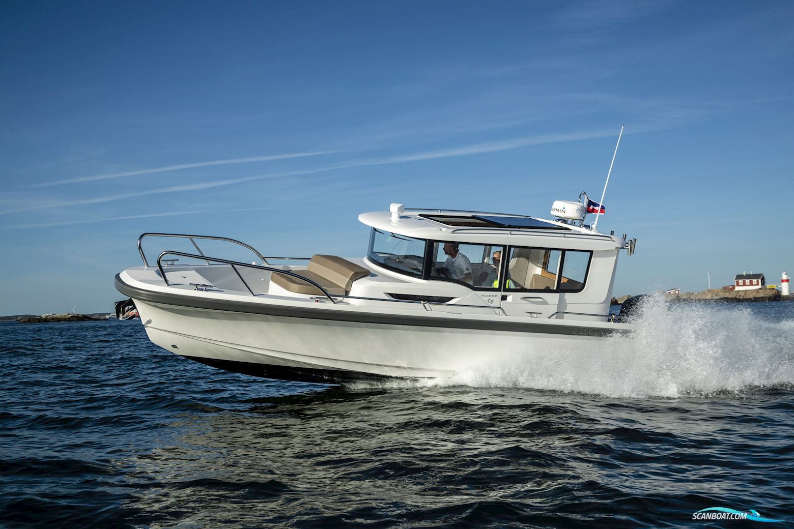 Nimbus C9 Motorboat 2024, with Mercury V8-300 hk engine, Sweden