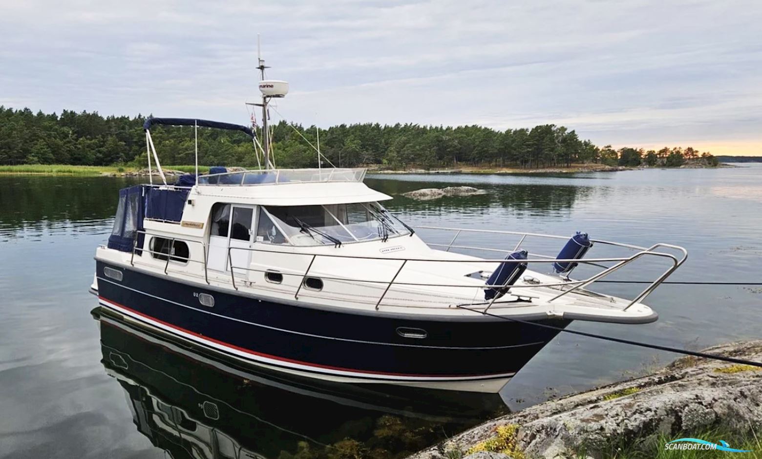 Nimbus Nimbus 370 Coupé Motorboat 2002, with Volvo Penta 2Xkad 43 engine, Sweden