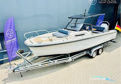 Nimbus T 8 Motorboat 2021, with Mercury 300 Verado engine, Germany