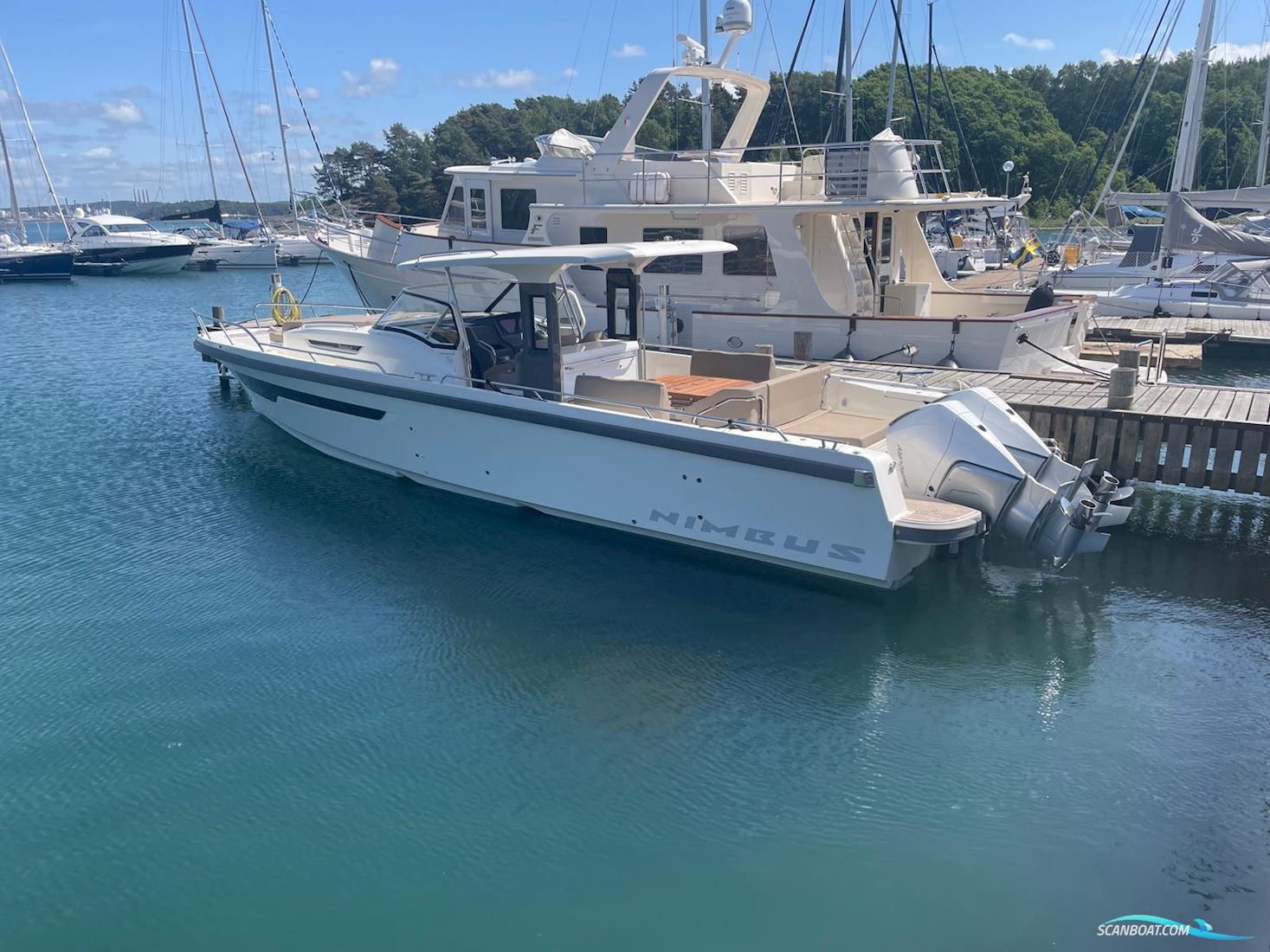 Nimbus T11 Motorboat 2021, with Mercury Verado 4.6L V8 engine, Sweden