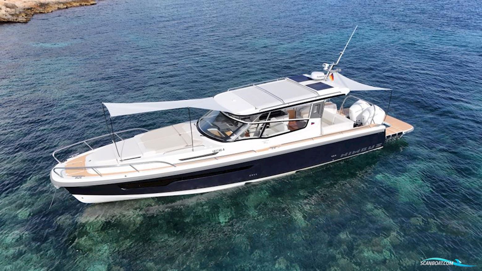 Nimbus W 12 Motorboat , with Mercury Verado engine, Sweden