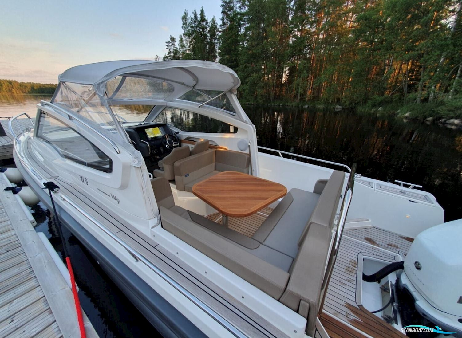 Nimbus W9 Motorboat 2019, with Mercury engine, Sweden