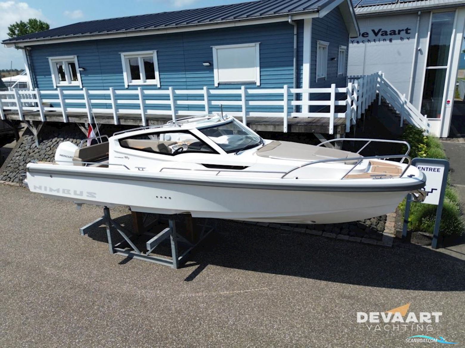 Nimbus W9 Motorboat 2024, with Mercury Verado engine, The Netherlands