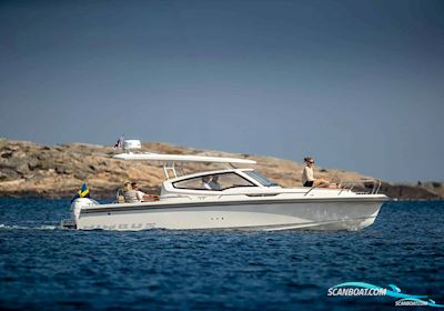 Nimbus w9 T Top Motorboat 2023, with Mercury 300 V8 Vit Motor engine, Sweden