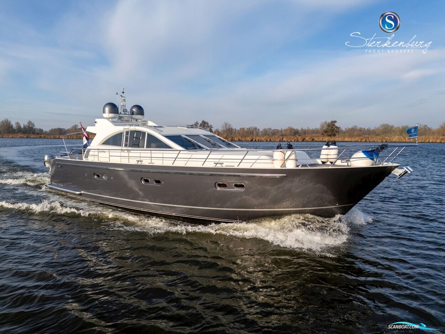 Noblesse Bellamare '54 Motorboat 2008, with Vetus Deutz engine, The Netherlands