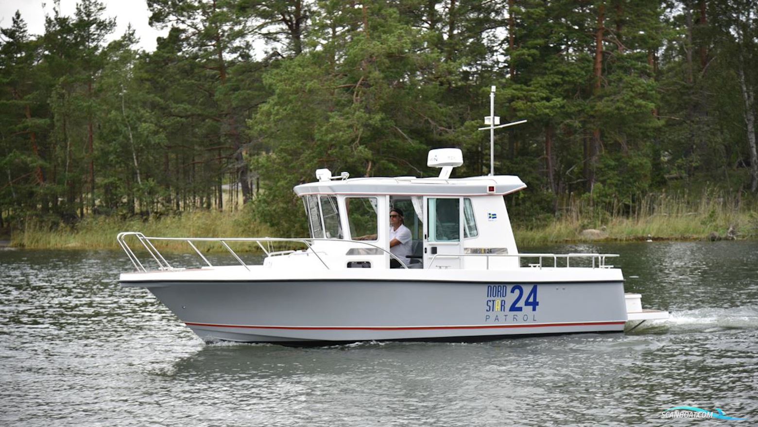 Nord Star 24 Patrol Motorboat 2009, with  Volvo Penta engine, Sweden