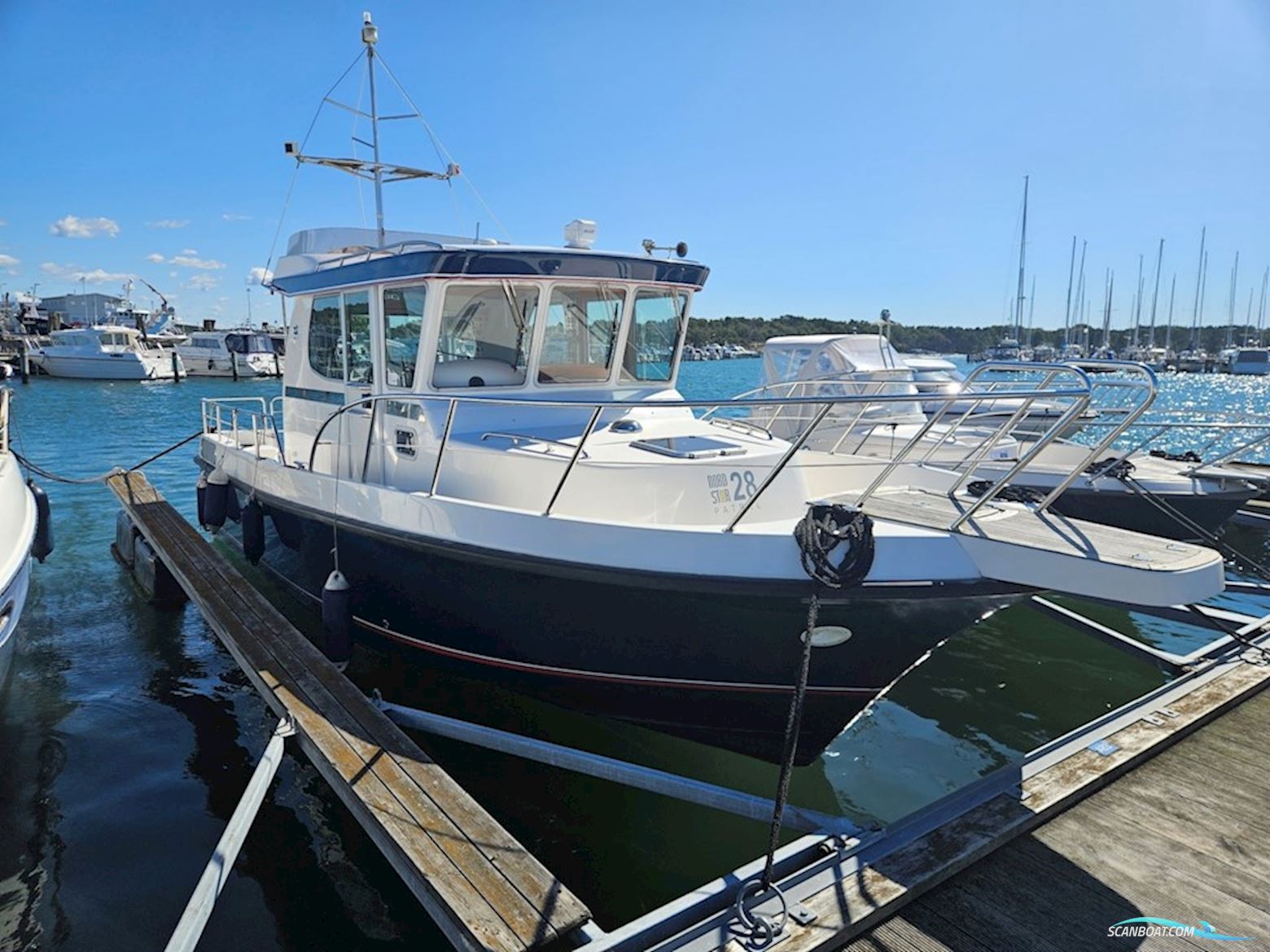 Nord Star 28 Patrol Motorboat 2008, with Volvo Penta D6-330 Dph engine, Sweden