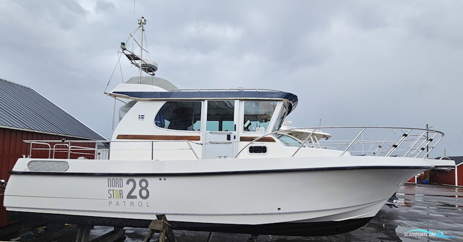 Nord Star 28 Patrol Motorboat 2005, with Yanmar 6 Lpa-Stp2 (Z) engine, Sweden