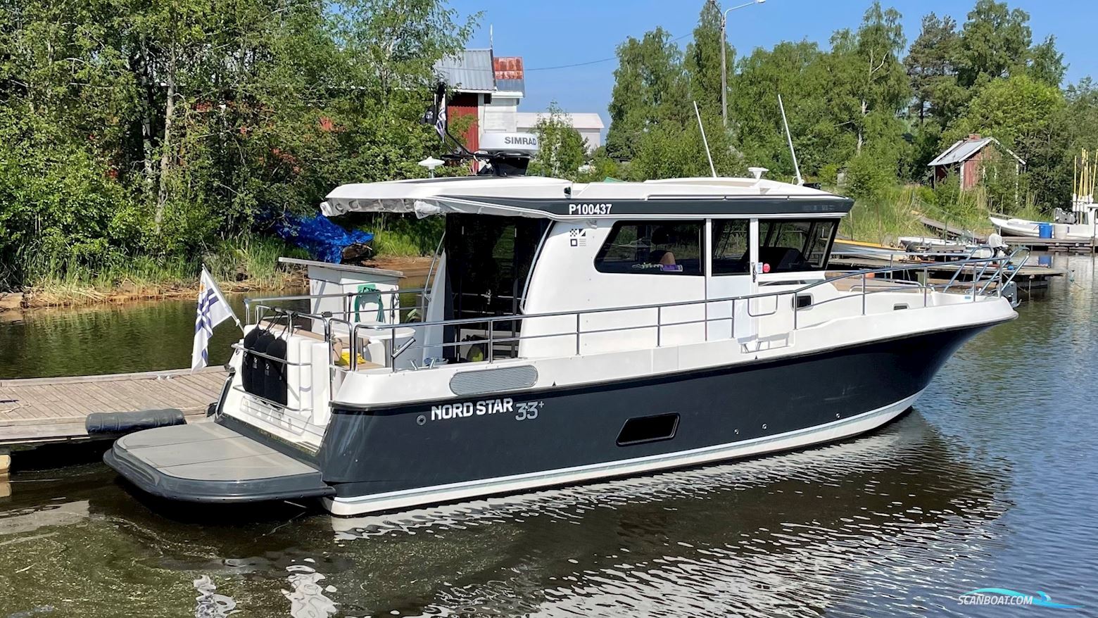 Nord Star 33+ Motorboat 2021, with Mercury 3.0L V6-270 engine, Finland