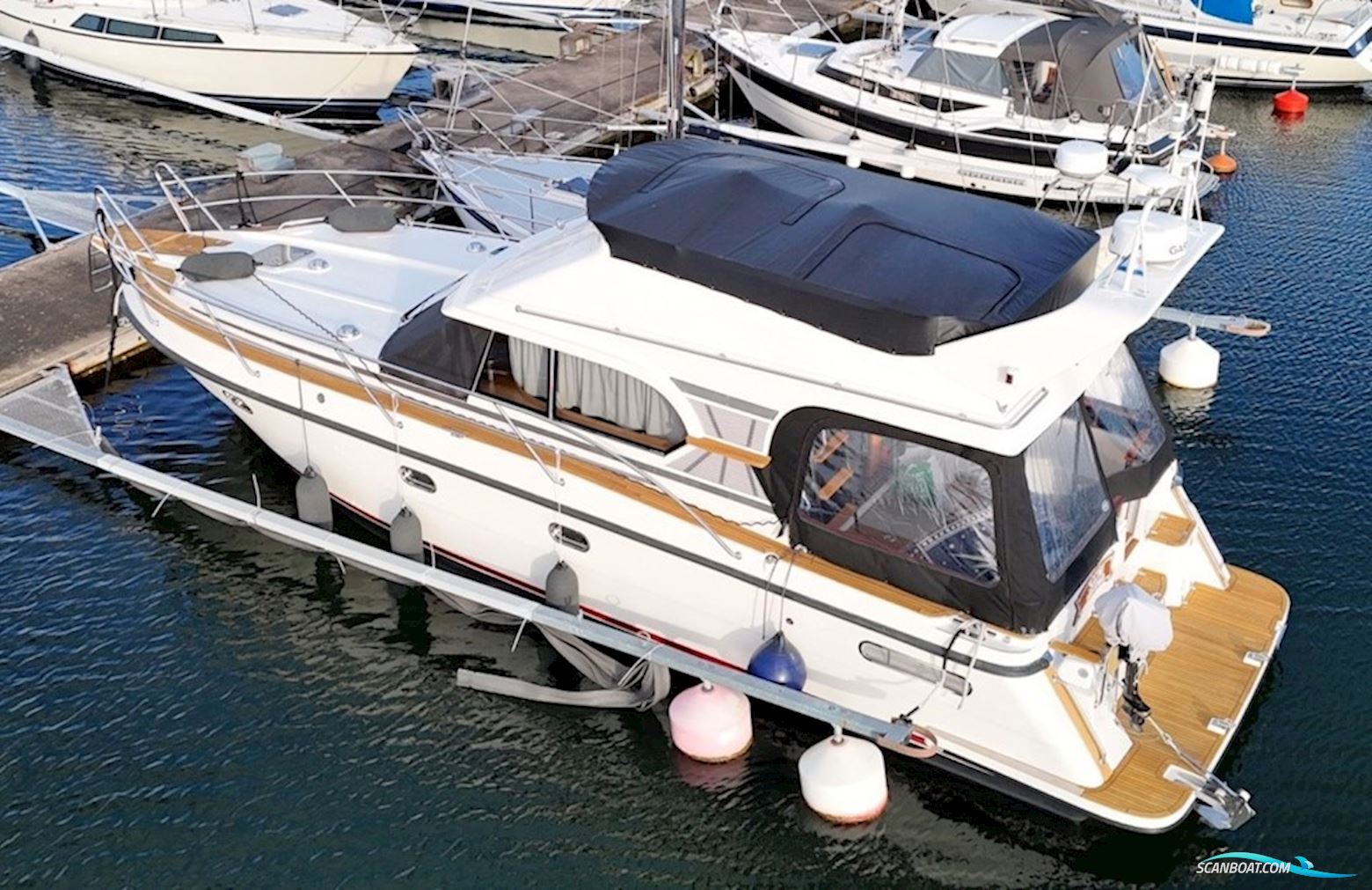 Nord West 390 FB Motorboat 2001, with Volvo Penta KAD 44P EDC engine, Sweden