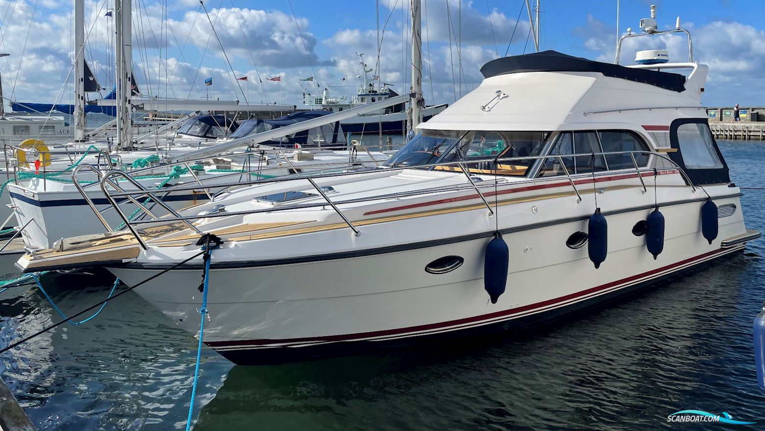 Nord West 390 Flybridge  Motorboat 2005, with Volvo Penta engine, Denmark