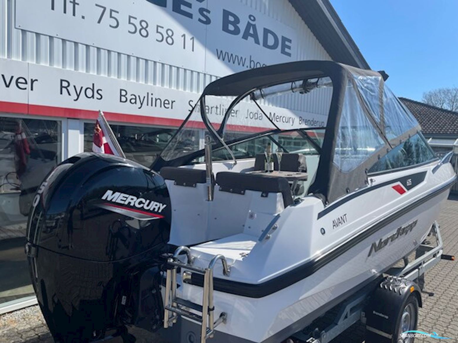 Nordkapp Avant 605 med Mercury F150 EFI ELPT 