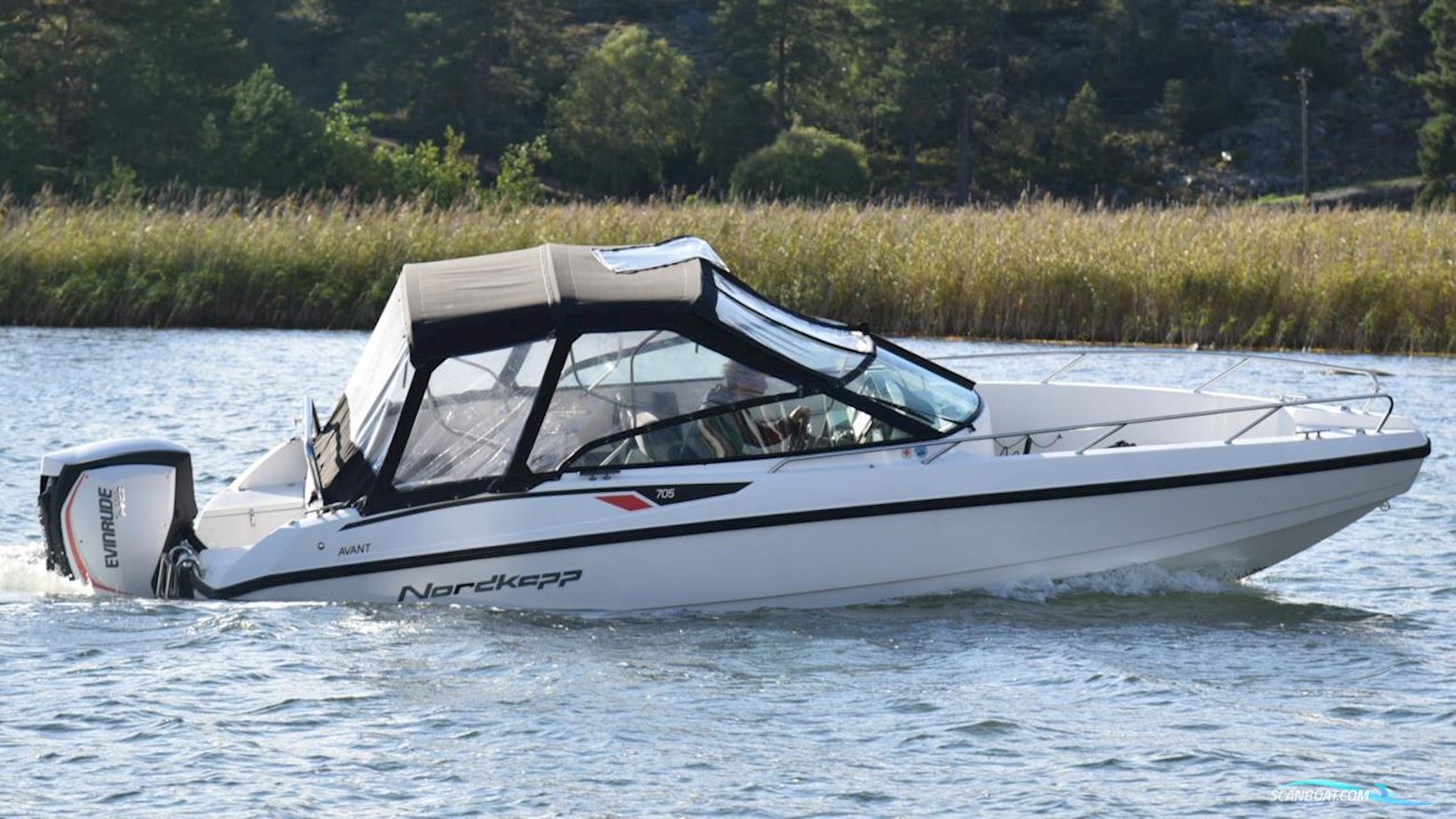 Nordkapp Avant 705 Motorboat 2017, with Evinrude engine, Sweden