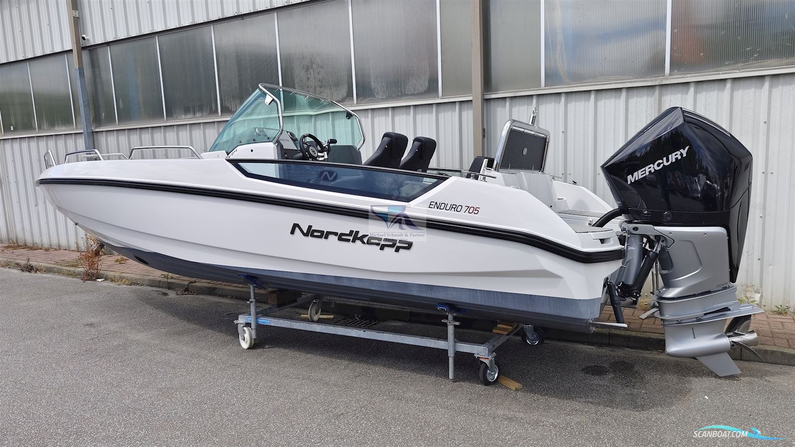 Nordkapp Enduro 705 Motorboat 2023, with Mercury Verado engine, Germany