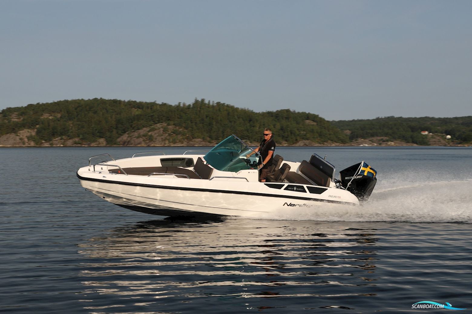 Nordkapp Enduro 705 Motorboat 2024, with Mercury F200XL engine, Sweden