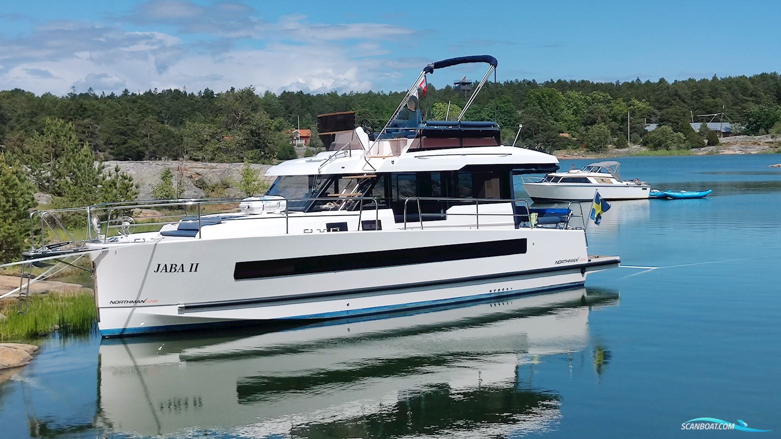 Northman 1200 Flybridge Motorboat 2023, with Yanmar 110PS Rcd-4JH110 engine, Sweden