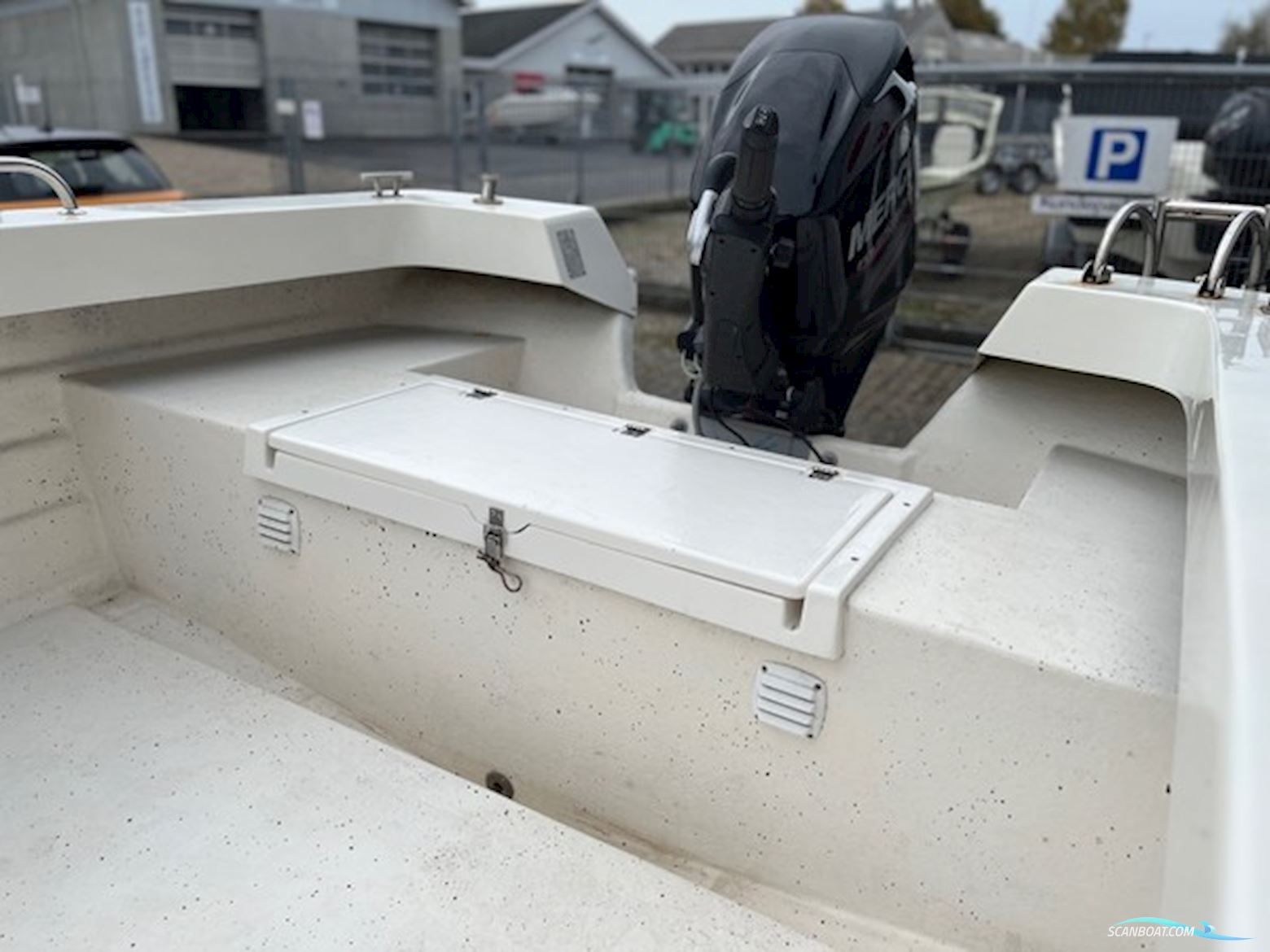 Nydam 550 Fisk med 60 hk Mercury-EFI 4-takt Big Tiller 
