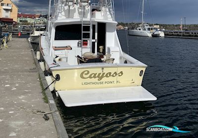 Ocean 48 Sport Fish Motorboat 1987, with Detroit 2x 495 HK engine, Sweden