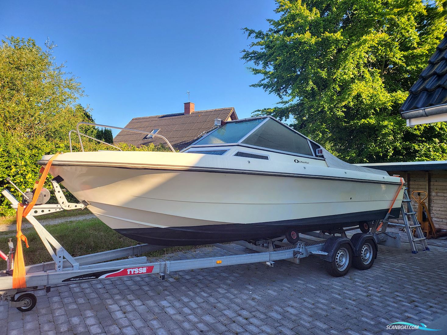 Ockelbo Dc21 Motorboat 1988, with Volvo Penta aq271 c engine, Denmark