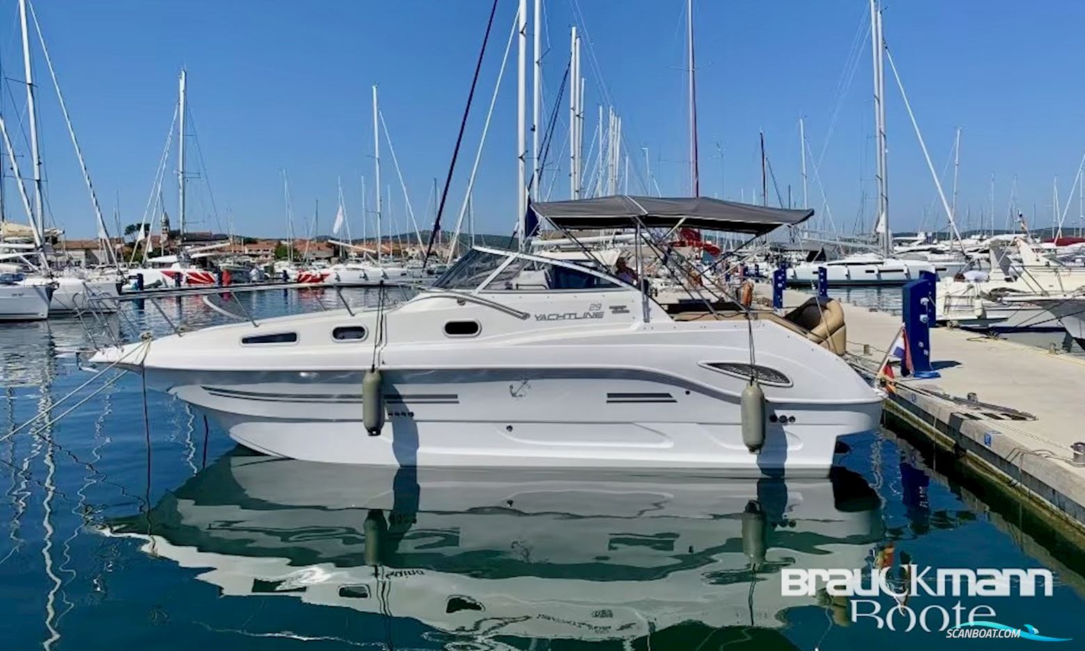 Öchsner Yachtline 29 Motorboat 2015, with Volvo Penta engine, Germany