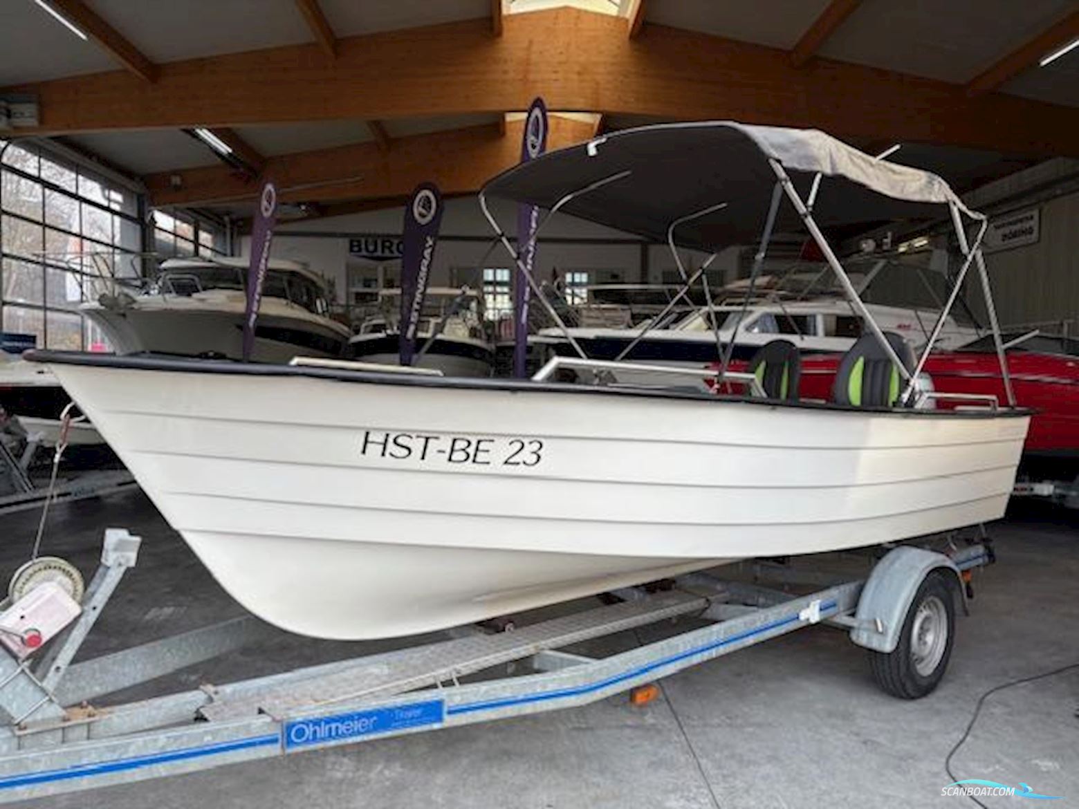 Øien Oien 530 F Motorboat 2012, with Honda BF50D, 4Takt m. Pinnensteuerungensteuerung engine, Germany