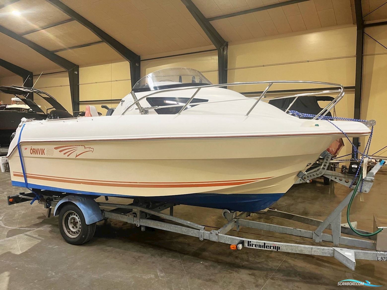 Ørnvik 510 - Mercury 80 HK/Udstyr