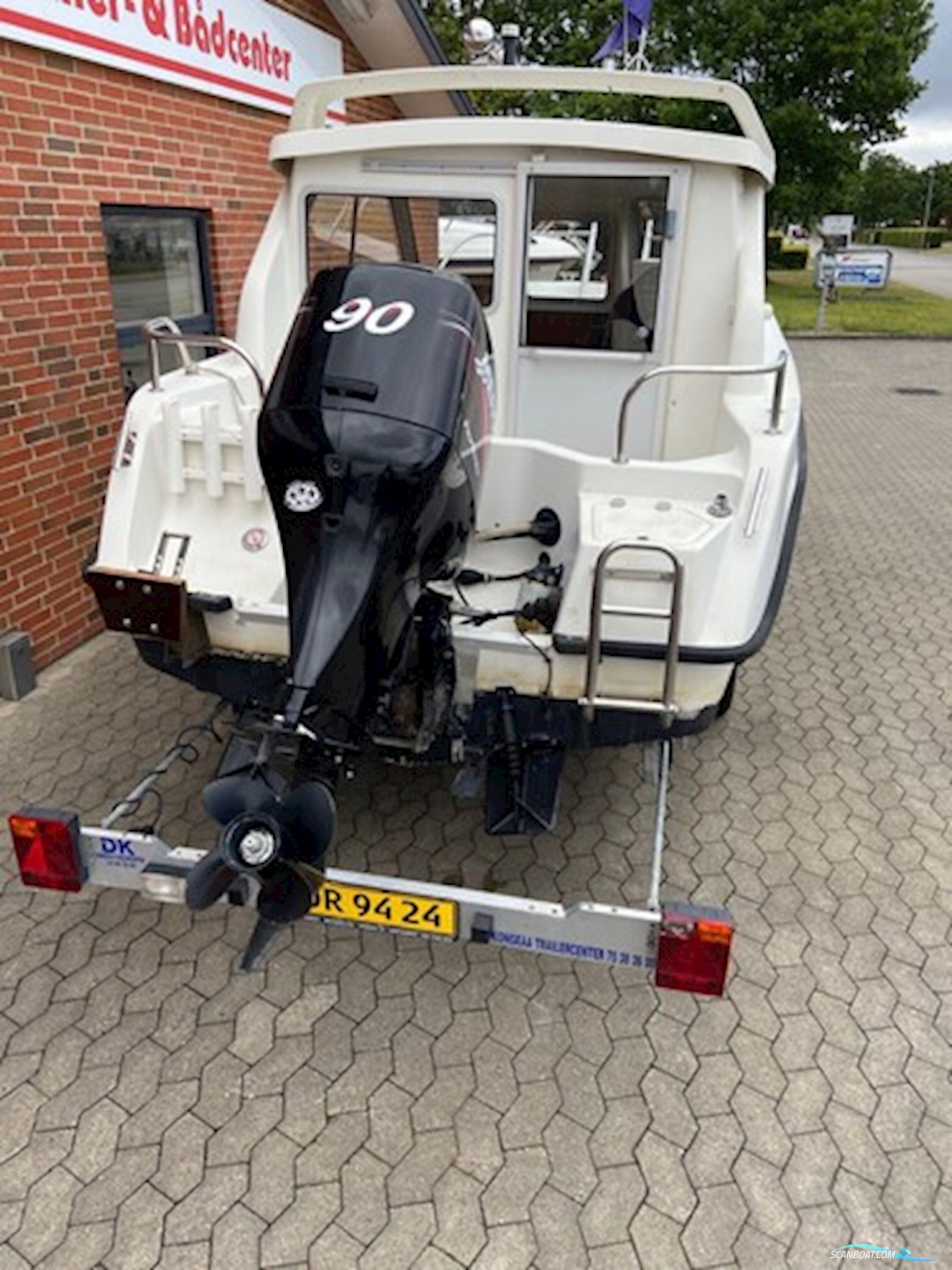 Ørnvik 566MC m/Mercury F90 hk og Variant Trailer - Solgt !