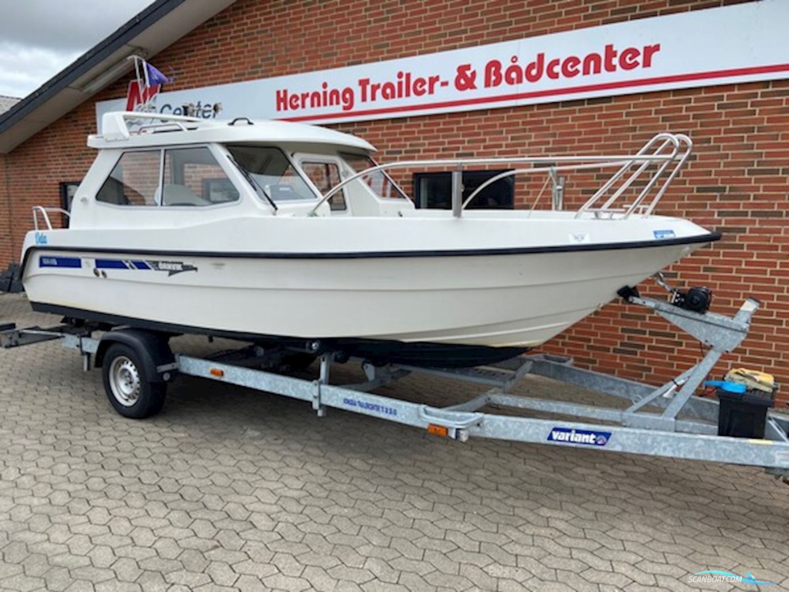 Ørnvik 566MC m/Mercury F90 hk og Variant Trailer - Solgt !