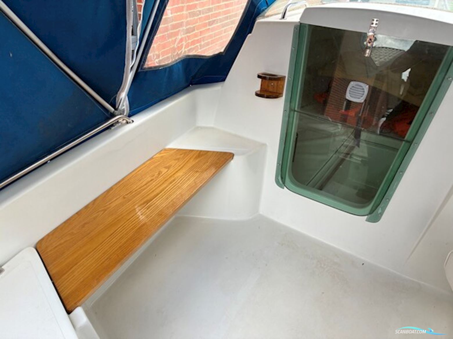 Ørnvik Fisher 435 Cabin m/Mariner F40 hk Efi 4-Takt og Brenderup Trailer - Solgt !