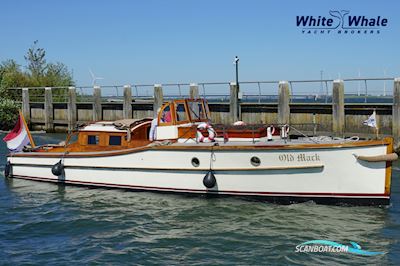Officierstender 11.20m Motorboat 1949, with Yanmar engine, The Netherlands