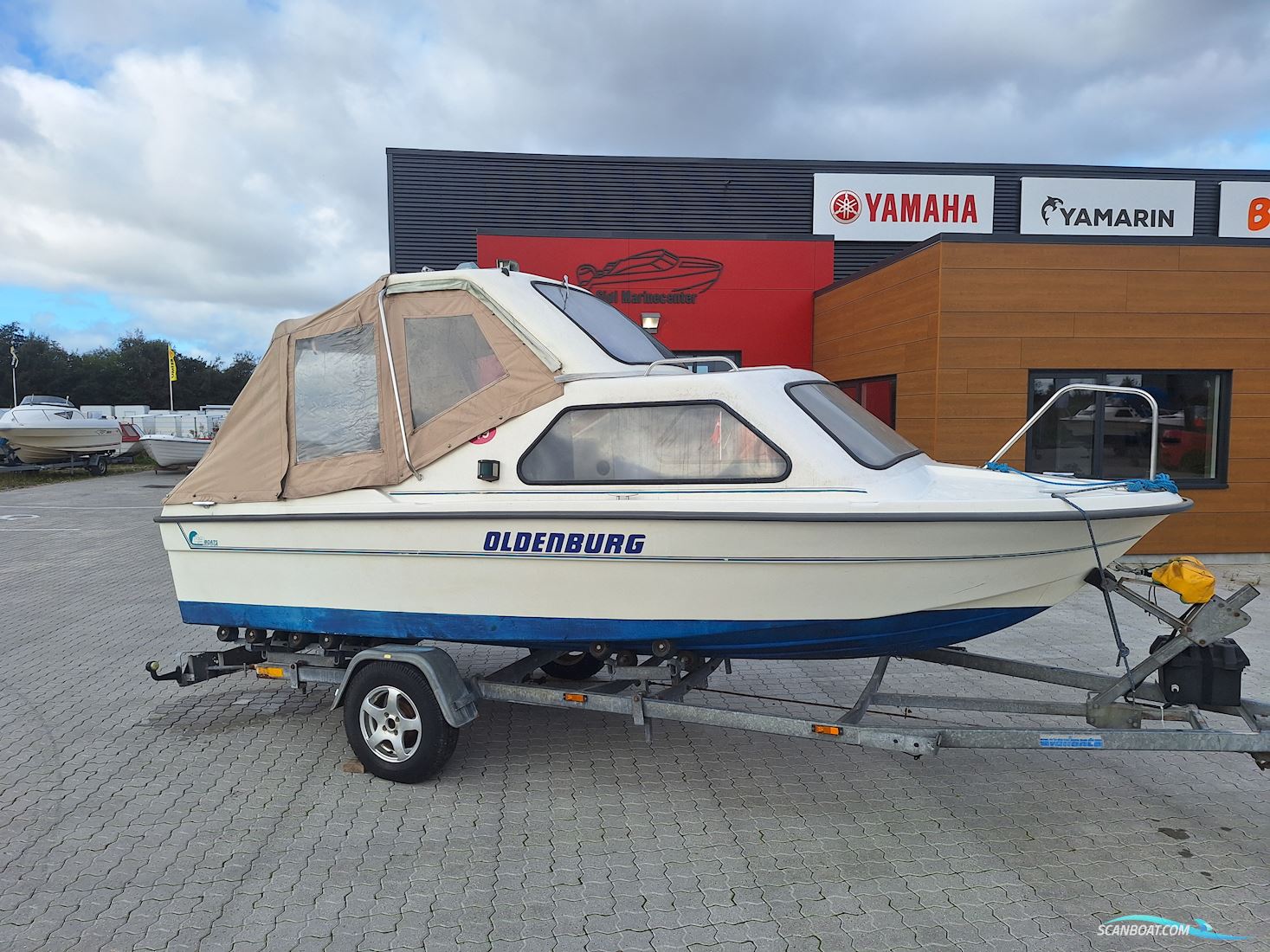 Oldenburg 17 Cabin Motorboat 1997, with Yamaha F100DET engine, Denmark