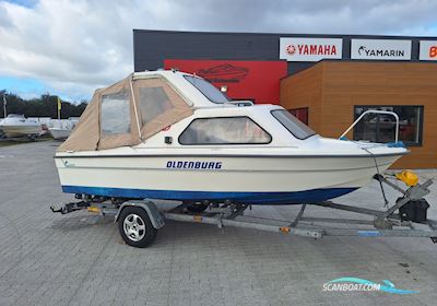 Oldenburg 17 Cabin Motorboat 1997, with Yamaha F100DET engine, Denmark