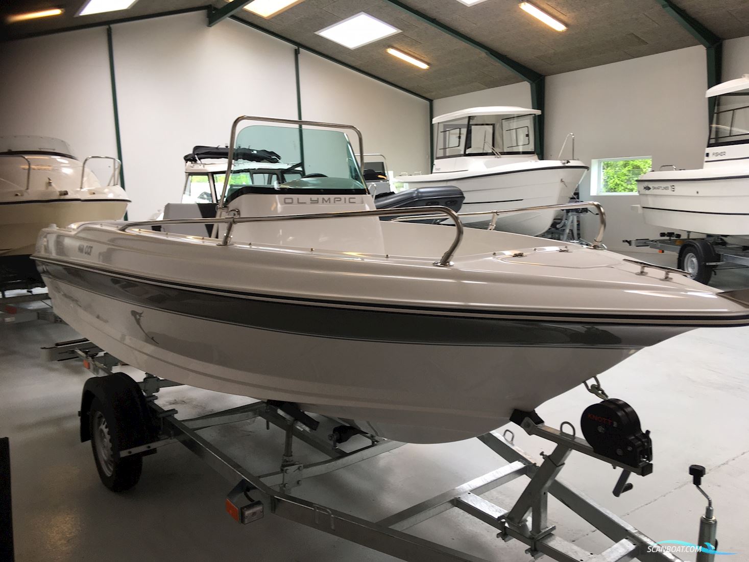 Olympic 460 Ccf Med 60 hk Motorboat 2025, with Mercury F60 Elpt Efi engine, Denmark