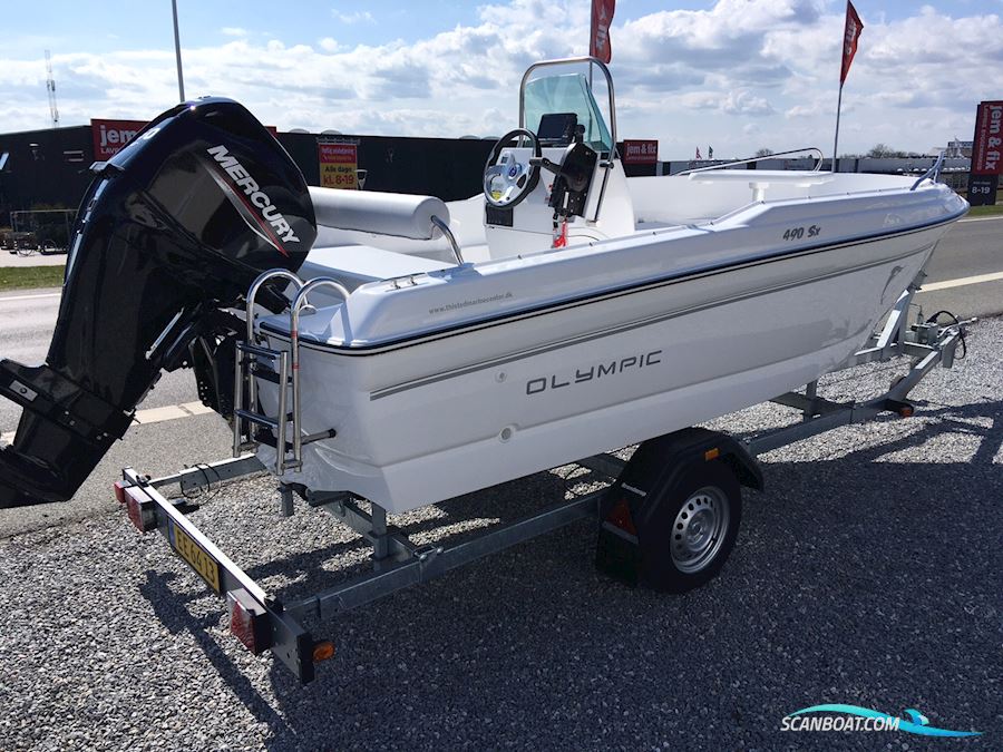 Olympic 490 SX Mer Mercury F60