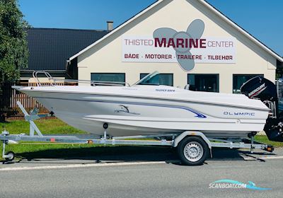 Olympic 520 Bowrider Motorboat 2025, with Honda BF 100 engine, Denmark
