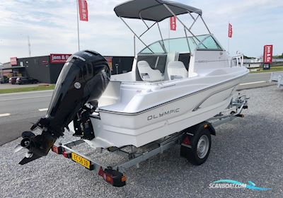 Olympic 520 Cabin Motorboat 2026, with Mercury 4 engine, Denmark