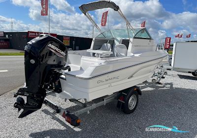 Olympic 520 Cabin Motorboat 2021, with Mercury 4 Stroke engine, Denmark